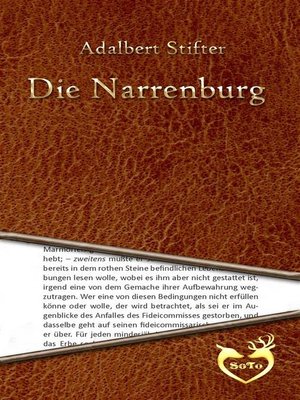 cover image of Die Narrenburg